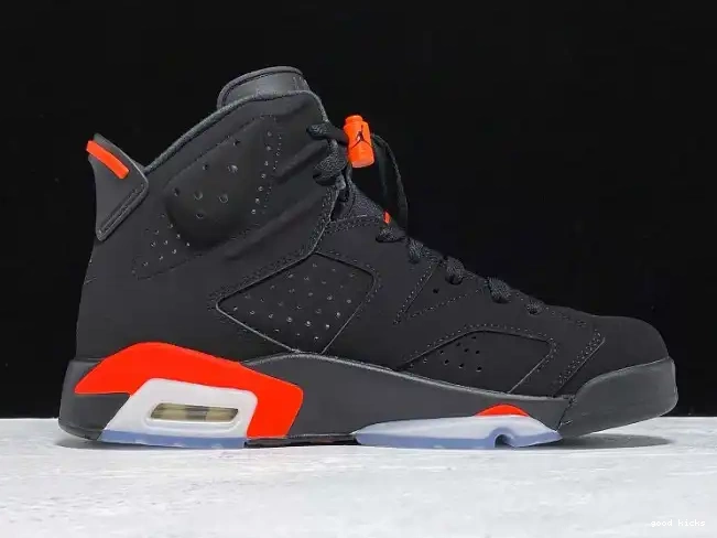 Cheap OG 384664-060 Jordan 6 Retro Black Infrared Air 0625